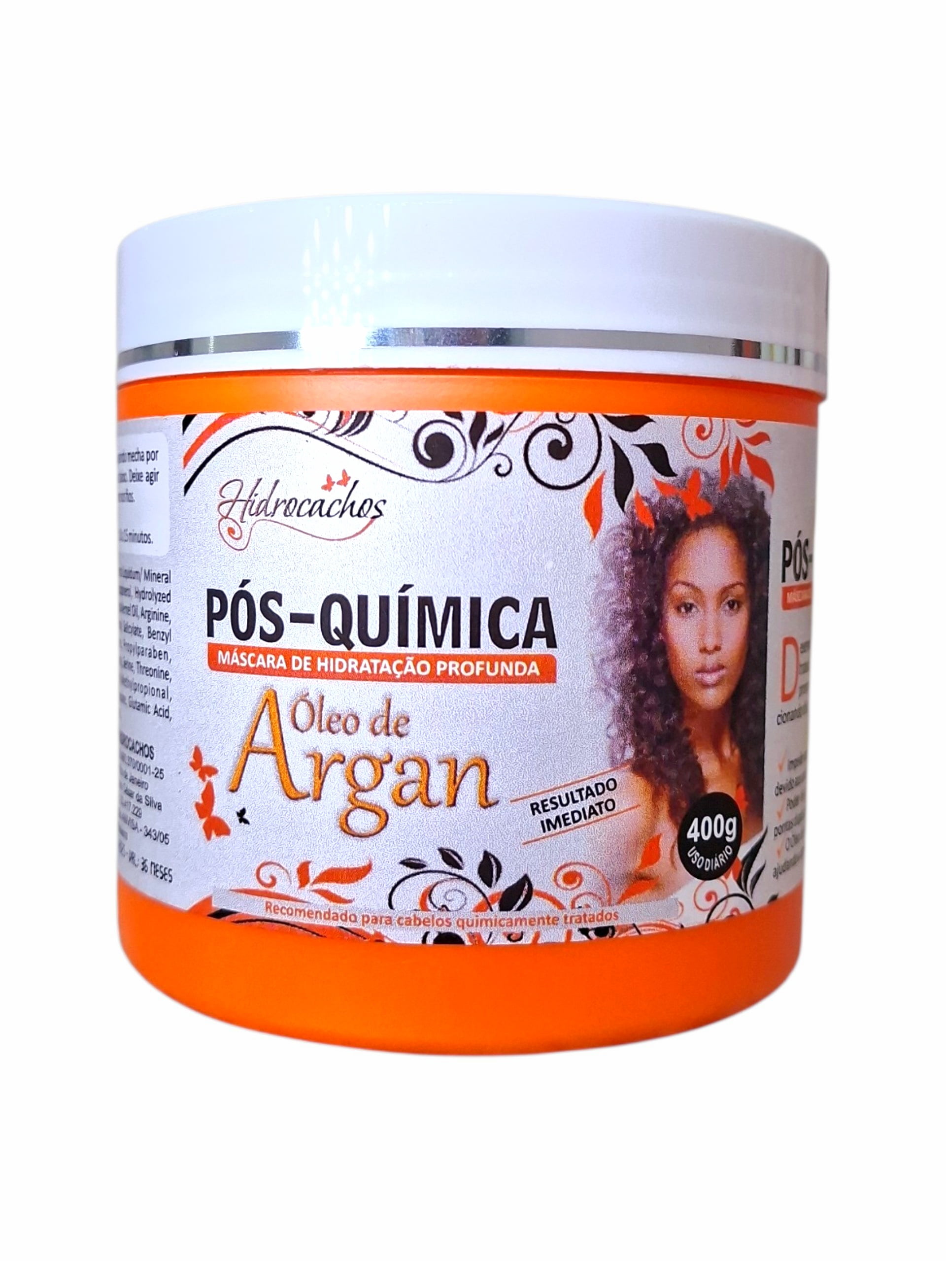 Creme de Hidratação Pós Química com ARGAN - 400g