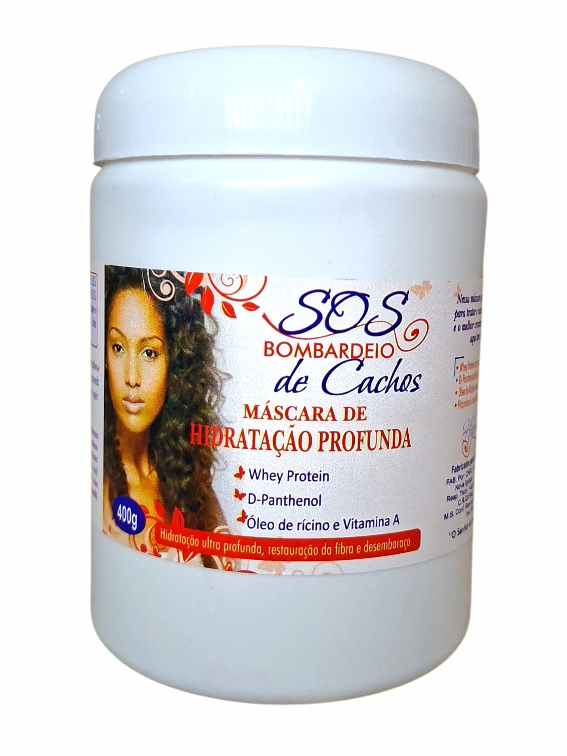 Máscara de Hidratação Profunda SOS Bombardeio de Cachos - 400g