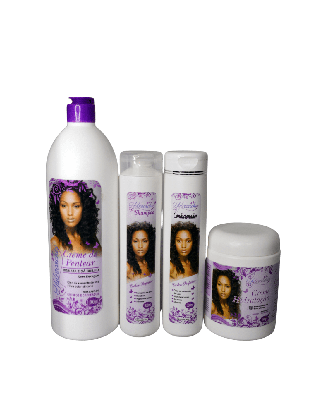 Kit Para Cachos Semente de Uva
